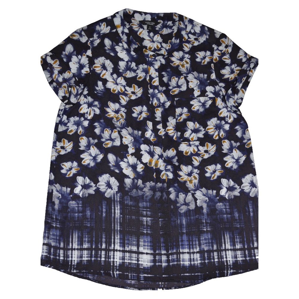 Simply Vera Flowy Floral Blouse